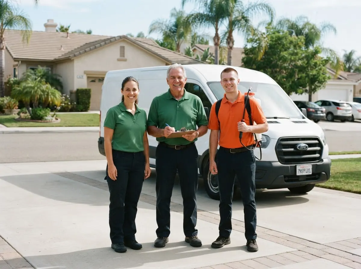 Golden Finch Pest Control pest control service team in Anaheim, CA